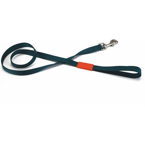 Beeztees Uni Nylon Hondenriem - Donkergroen - Lengte: 120 cm Classies