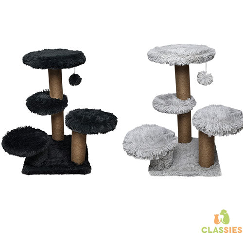 Krabpaal langharige plush Lucky 62 x 62 x 71 cm
