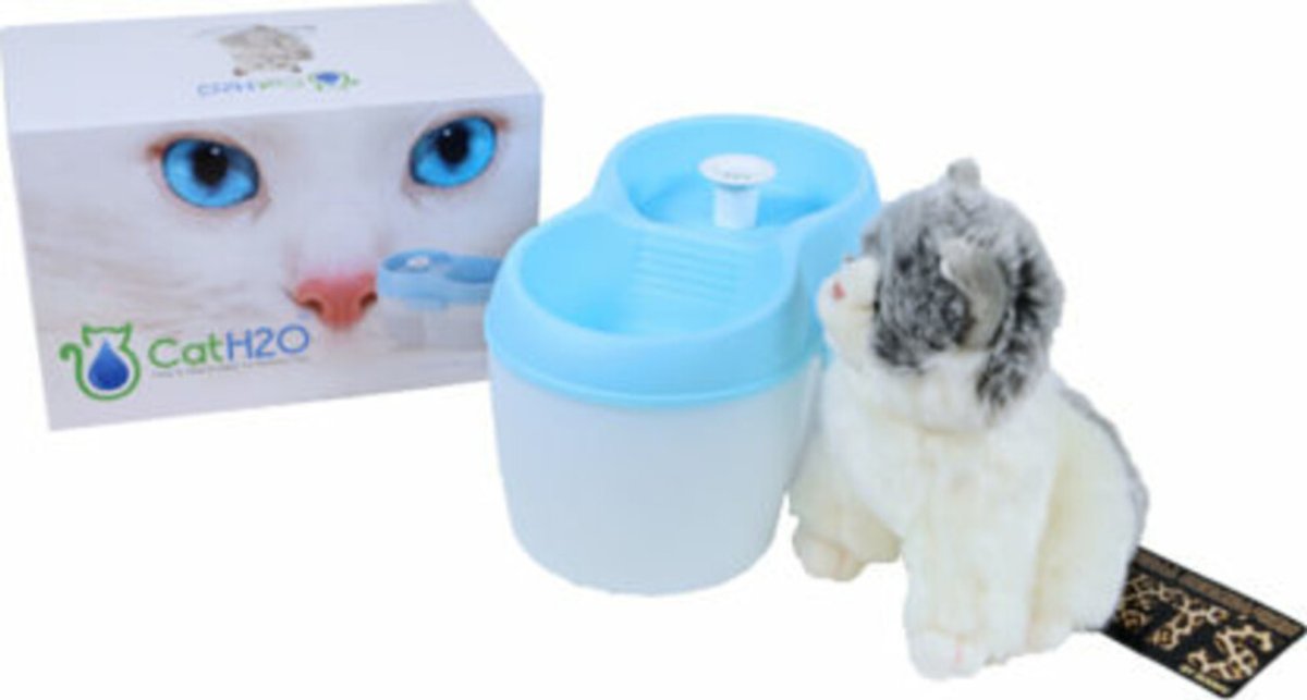 De Boon Waterbak drinkfontein Kat H20 2L