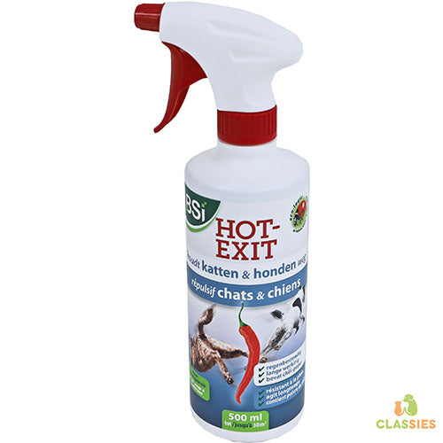 BSI hot-exit outdoor houdt katten en honden weg, 500 ml.