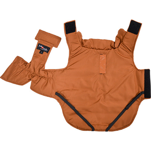 Jack and Vanilla Dogwalk - Warme Hondenjas - Jacket Puffer Berlin - Oranje - Verkrijgbaar in 8 maten