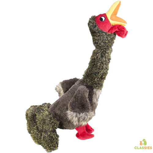 Kong Shakers Honkers Turkey  - Bruin Rood Geel Large