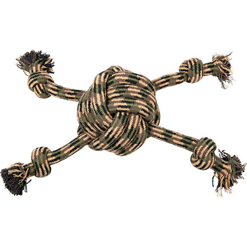 Jack and Vanilla Camouflage touwhalter groen/bruin 45-48 cm