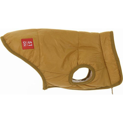 51 Degrees North Jules Coat 2 in 1 Hondenjas  - Beige/Oker Geel - Ruglengte: 40 cm