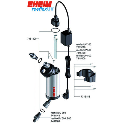 Stérilisateur UV Eheim Reeflex