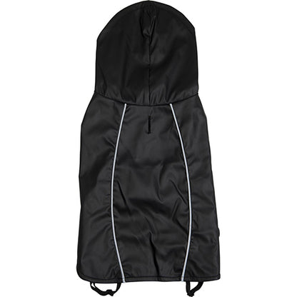 JV FISHERMAN JACKET Regenmantel mit Kapuze, Schwarz, ML 45 cm