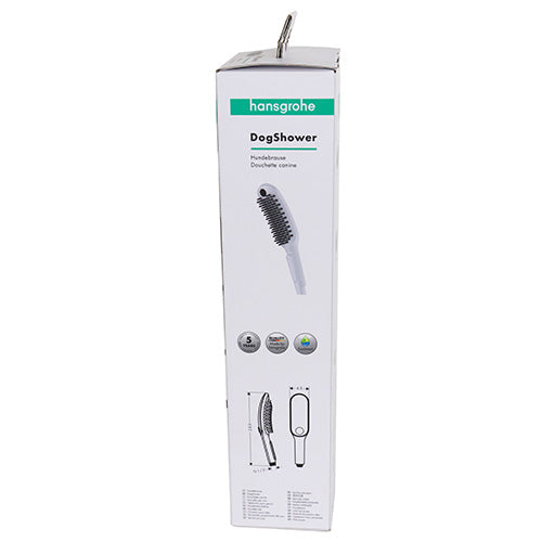 Hansgrohe DogShower handdouche voor de hond 150 3 jet met massagenoppen mat wit