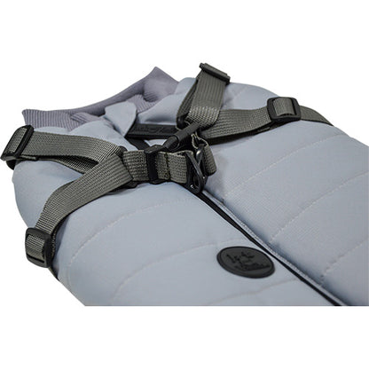 Jack and Vanilla Dogwalk Jacket Harness London - Hondenjas met Harnas - Grijs - Verkrijgbaar in 7 maten