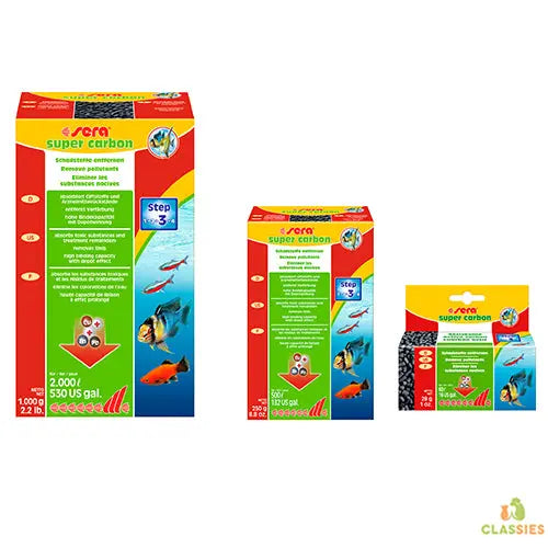 sera Super Carbon - actieve kool Classies