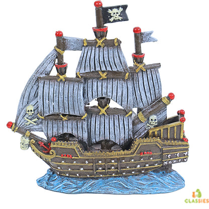 Boon Aqua Deco Bateau Pirate Coulé Coloré - 25x25x7 cm