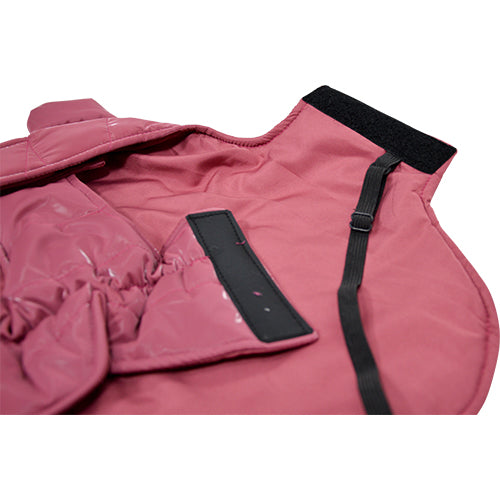 Jack and Vanilla Dogwalk - Warme Hondenjas - Jacket Puffer Berlin - Kleur Roze - Verkrijgbaar in 8 maten