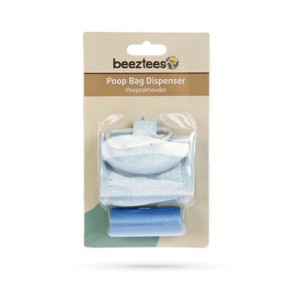 Beeztees Boby Puppy Poepzaktasje met 2 rolletjes van 20 zakjes