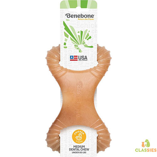 Benebone Dental Chew Pindakaas - Bacon - Braadkip