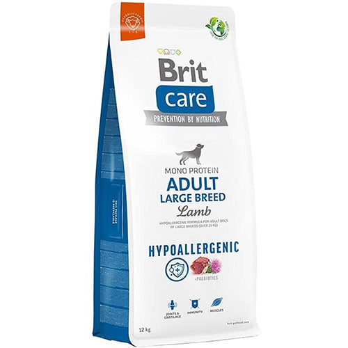 Brit Care Hypoallergenic adult Large Breed 12 Kg - lam en rijst