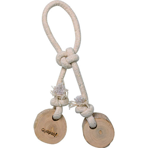 Quapas! - Hundespielzeug - Coffeewood Bouncy - 28x11x4 cm