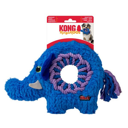 Kong Hondenspeelgoed - Ringaroos Elephant Medium - 19,6x29,8 cm
