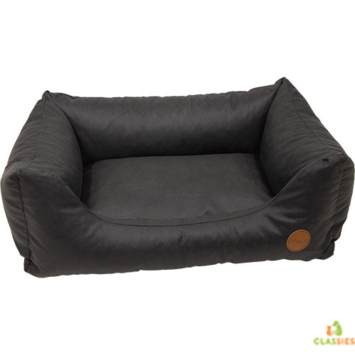 Jack and Vanilla Timeless Classy Sofa - Kunstleer - Zwart - 3 maten