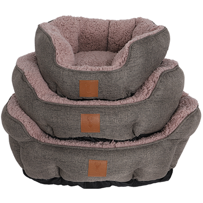 Boony Est 1941 zachte teddymand highland mauve-roze - 3 maten