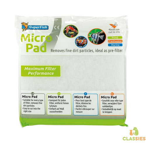 Superfish Micropad - Filtermateriaal - 45x25 cm