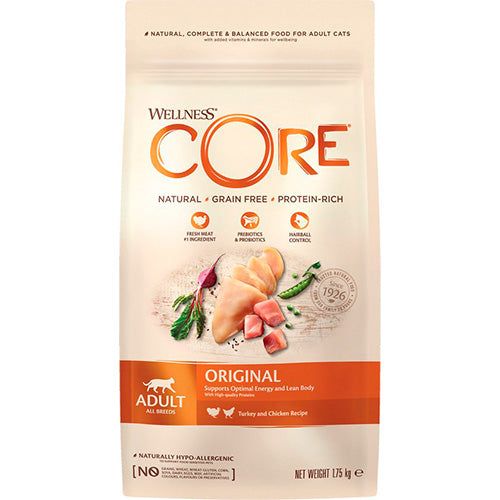 Wellness Core kattenvoer - droogvoer - Dry - verschillende smaken - 0,3 - 1,75 - 4 kg