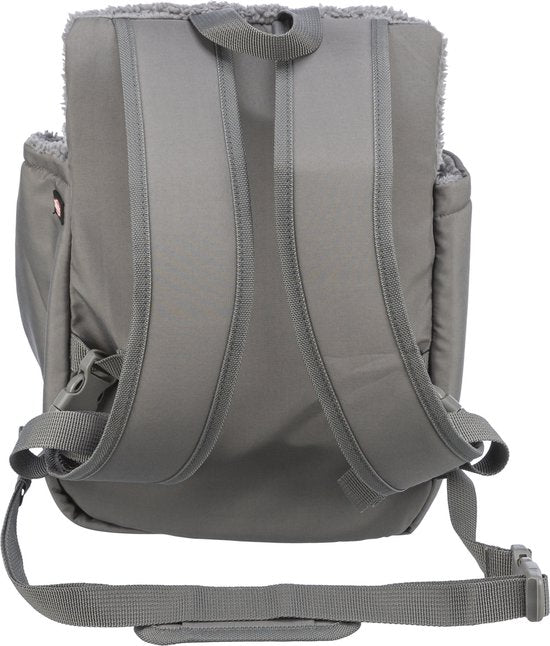 Trixie Buikdrager Sling, 50 × 25 × 18 cm, lichtblauw/lichtgrijs