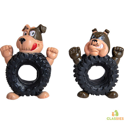 Jack and Vanilla VINYL TOYS Band Hond Assorti - 13 cm