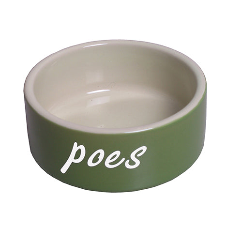 Boony katten eetbak - drinkbak steen 12 cm - poes