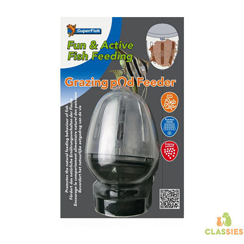 SuperFish Grazing Pod Feeder - Voerautomaat voor oa. Diepvries of Levend voer