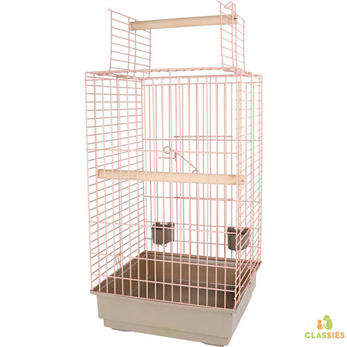 Voltrega Vogelkooi 835 Salmon/Mocca 43 x 43 x 76 cm