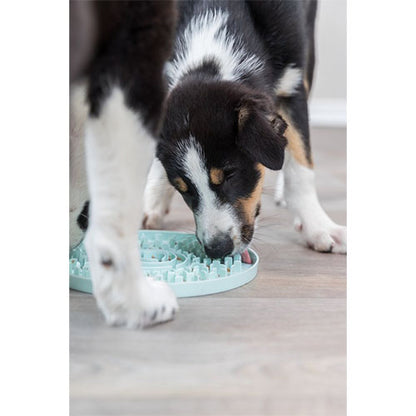 Trixie Junior Anti Schrokbak - Likplaat - Mintgroen - 21X21 cm