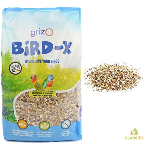 Vogelvoer Bird-X Agapornide en neophema mix 1 - 5 -20 kg Classies