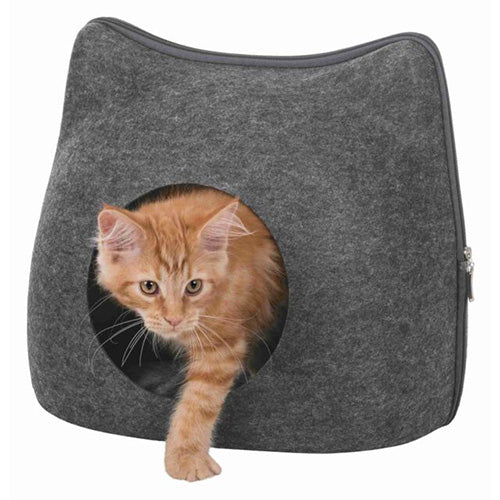 Trixie Katten Schuilplaats/ Iglo - Vilt - Afmetingen: 38X37X35 cm