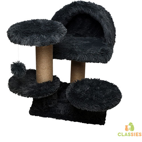 Krabpaal Lola long plush 63 x 63 x 55 cm