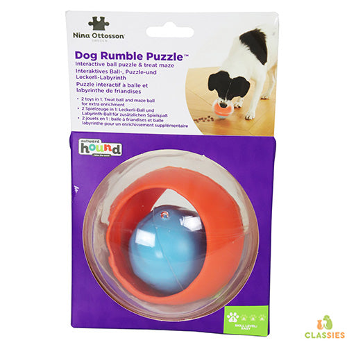 Nina Ottosson Hundespiel Hund Rumble Puzzle Snackball